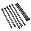 Комплект оплетени кабели Kolink Core, Black/Grey Комплект оплетени кабели Kolink Core, Black/Grey