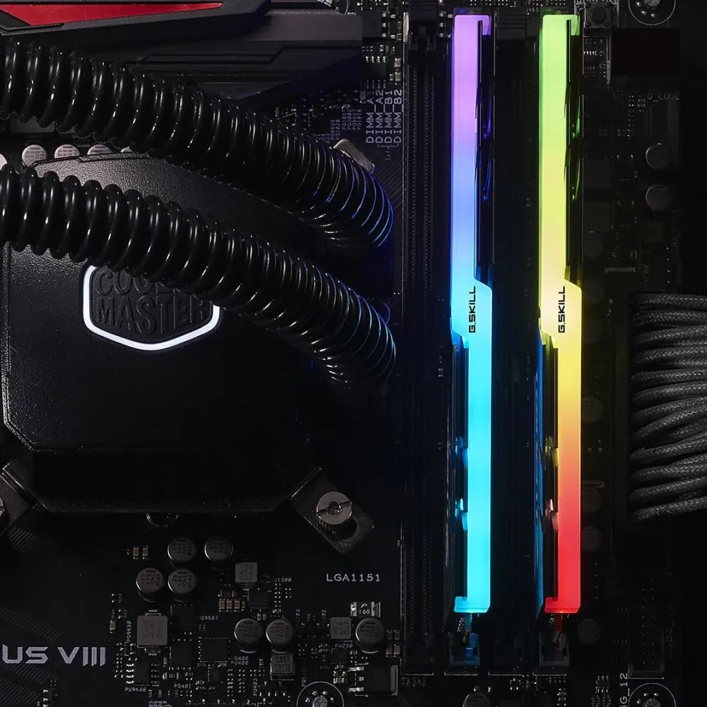 Памет G.SKILL Trident Z RGB 32GB(2x16GB) DDR4 3200MHz F4-3200C16D-32GTZR