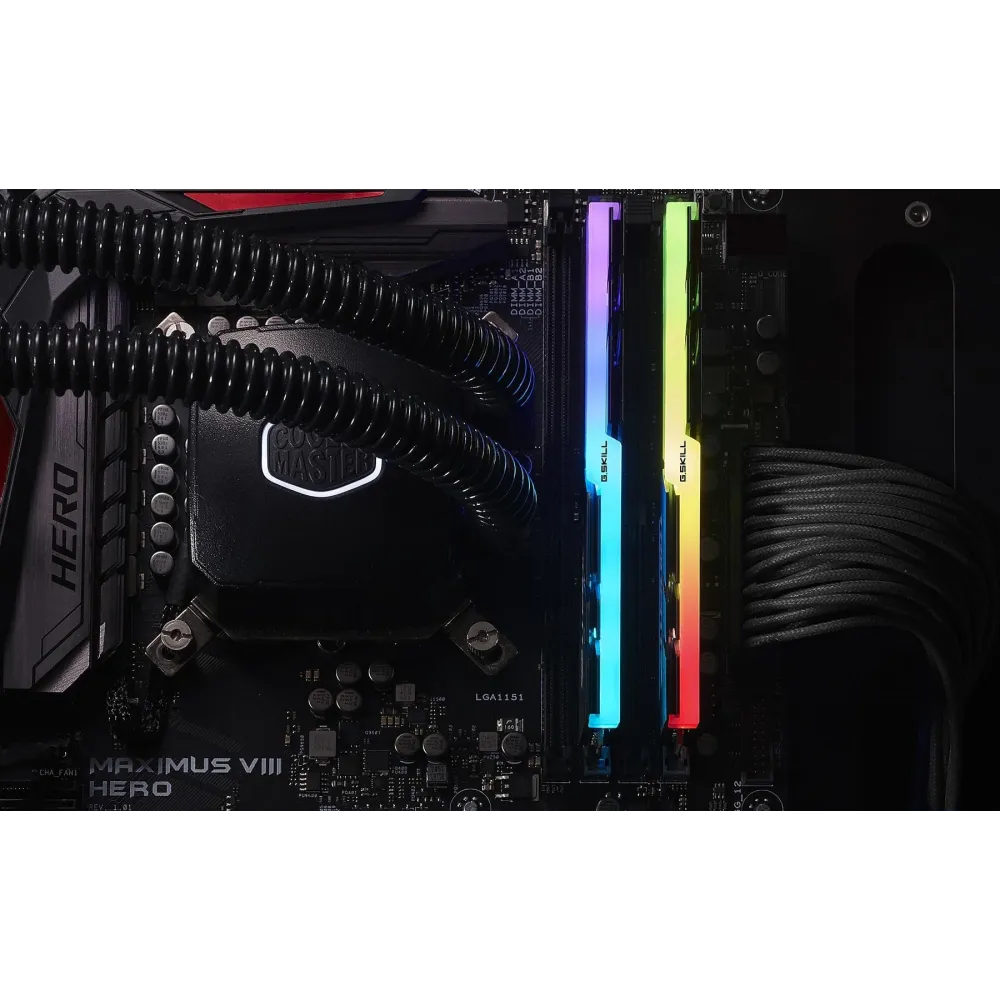 Памет G.SKILL Trident Z RGB 32GB(2x16GB) DDR4 3200MHz F4-3200C16D-32GTZR Памет G.SKILL Trident Z RGB 32GB(2x16GB) DDR4 3200MHz F4-3200C16D-32GTZR