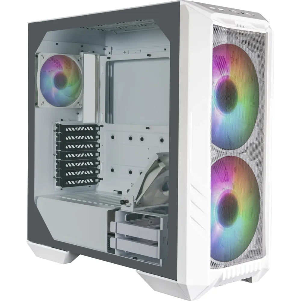 Кутия Cooler Master HAF 500 - Бяла Кутия Cooler Master HAF 500 - Бяла