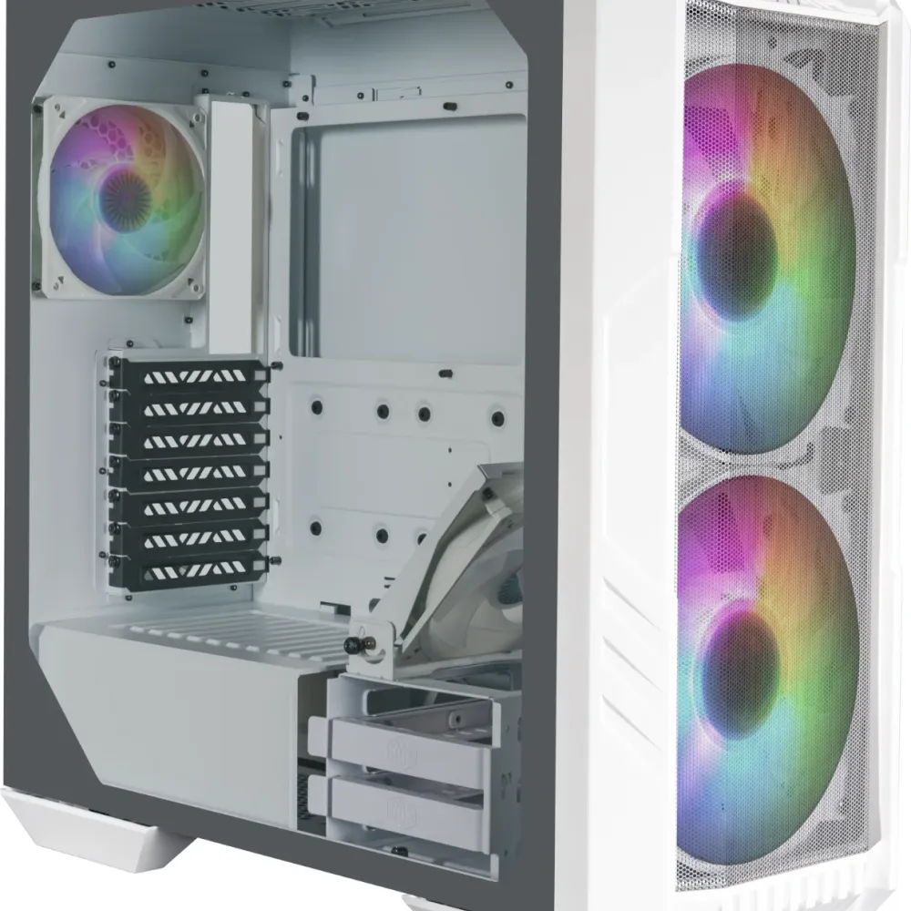 Кутия Cooler Master HAF 500 - Бяла