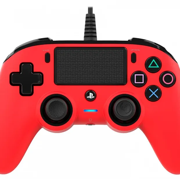 Жичен геймпад Nacon Wired Compact Controller, Червен