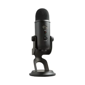 Настолен микрофон Logitech Blue YETI - Blackout