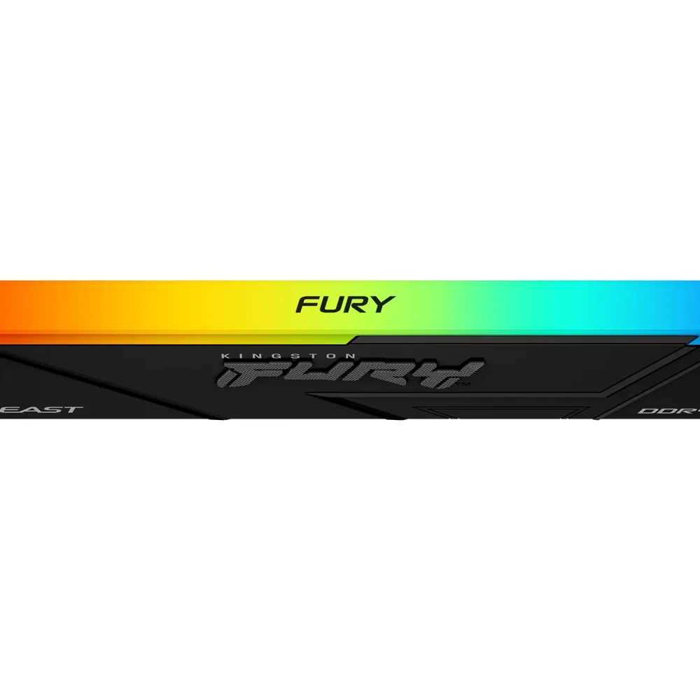 Памет Kingston FURY Beast Black RGB 8GB DDR4 3600MHz CL17