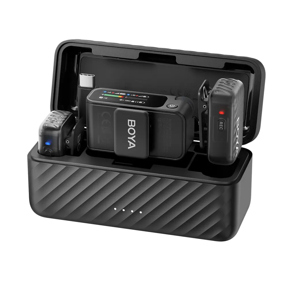 Безжична система микрофони All-in-One BOYA BOYAMIC 2