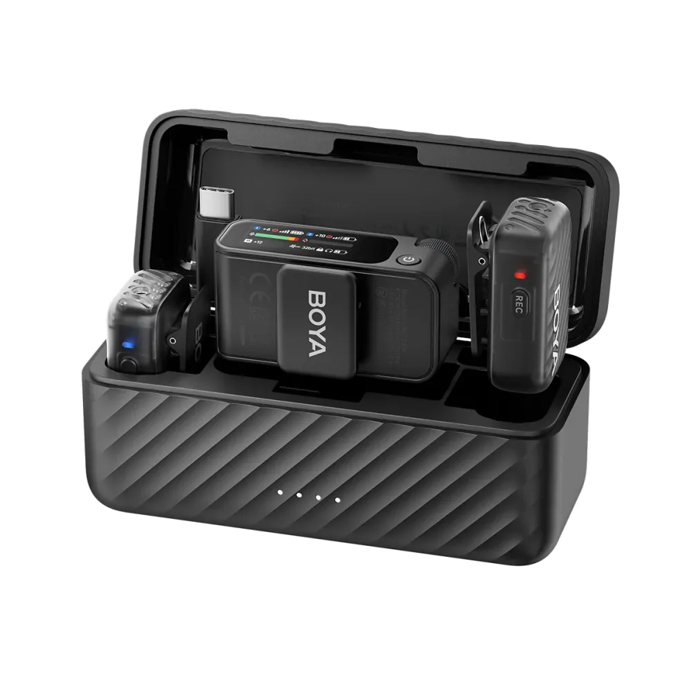 Безжична система микрофони All-in-One BOYA BOYAMIC 2