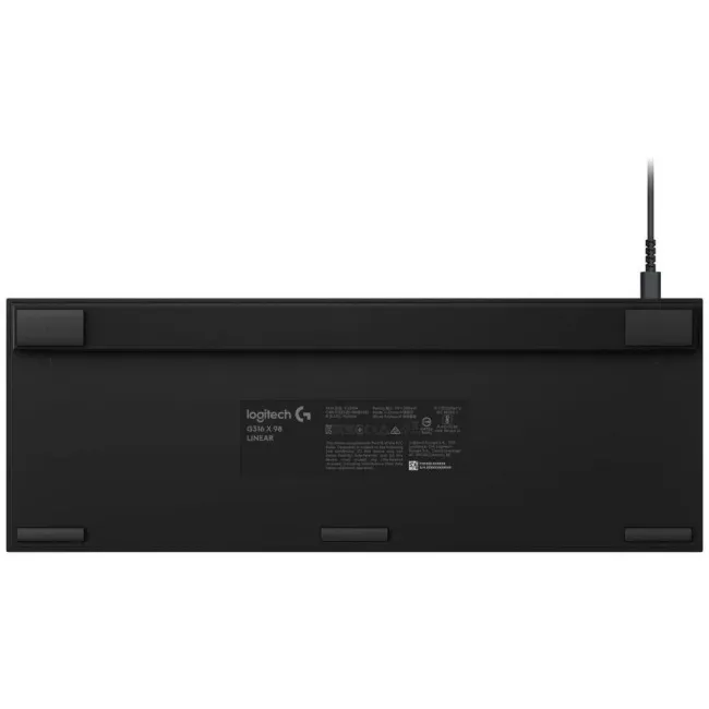 Геймърска механична клавиатура Logitech G316 X 98 - Hot-Swappable Tactile Switch - Black