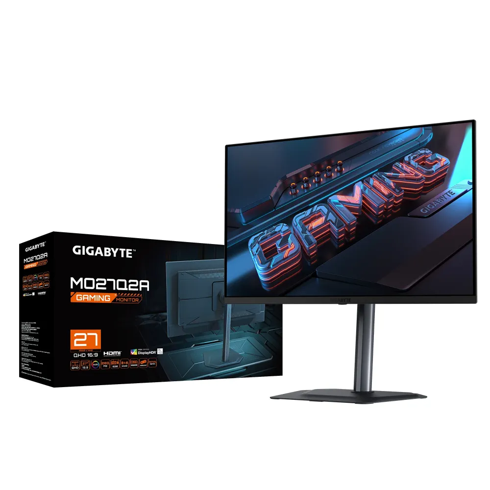 Геймърски монитор GIGABYTE MO27Q2 - 27