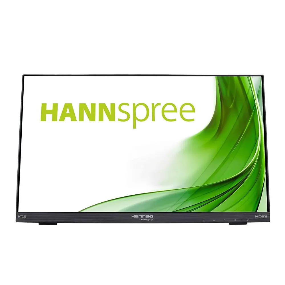 Тъч монитор HANNSPREE HT225HPB, LED, 21.5 inch, Wide, Full HD, Display Port, VGA, HDMI, Черен Тъч монитор HANNSPREE HT225HPB, LED, 21.5 inch, Wide, Full HD, Display Port, VGA, HDMI, Черен