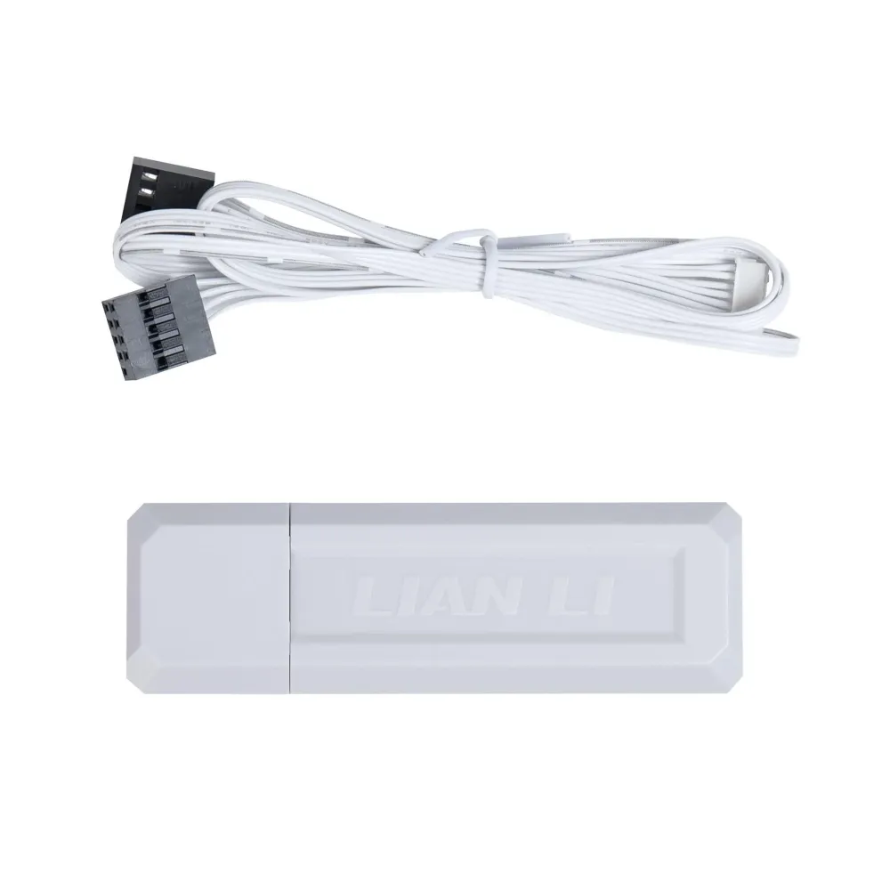 Вентилатори 3бр Lian Li UNI FAN SL Wireless ARGB PWM - 120 mm Бели + Контролер Вентилатори 3бр Lian Li UNI FAN SL Wireless ARGB PWM - 120 mm Бели + Контролер