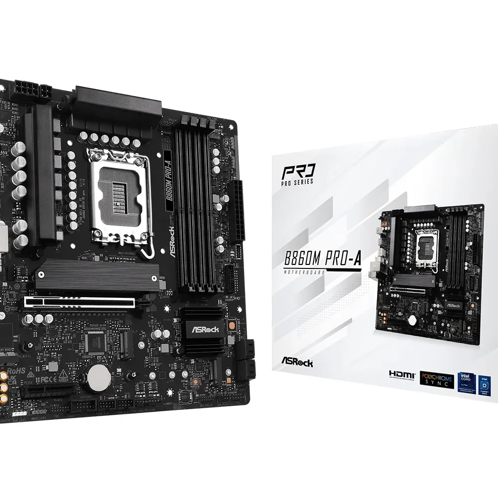 Дънна платка ASRock B860M PRO-A, LGA 1851