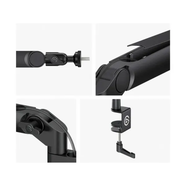 Стойка за микрофон Elgato Wave Mic Arm LP - Черно