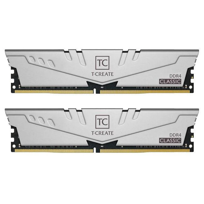 Памет Team Group T-Create Gray 16GB (2 x8GB) 3200MHz DDR4 CL22-22-22-52 1.2V