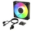 Вентилатор ARCTIC BioniX P12 A-RGB PWM 120mm Daisy Chain - Черен Вентилатор ARCTIC BioniX P12 A-RGB PWM 120mm Daisy Chain - Черен