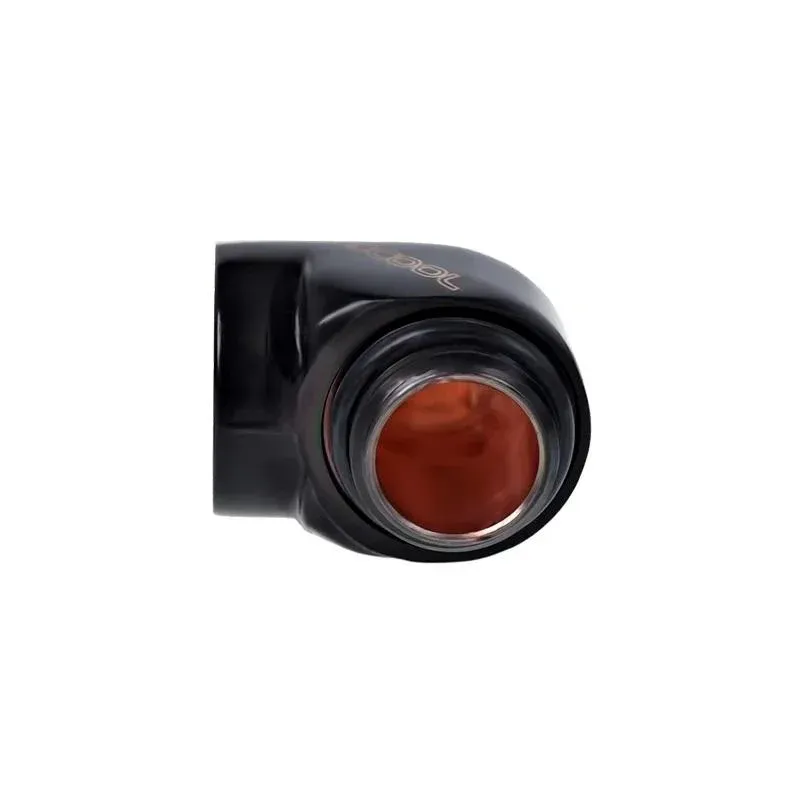 L-конектор Alphacool HF, G1/4 външна - вътрешна резба, Черен мат