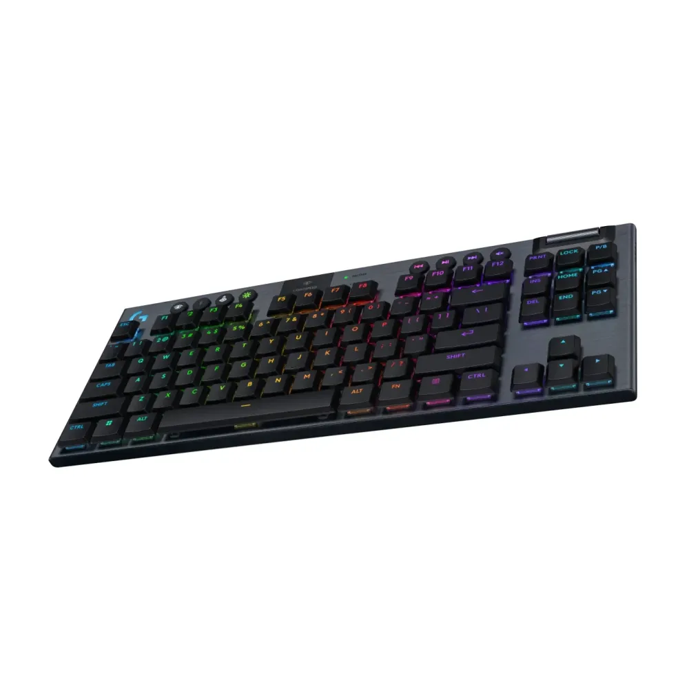 Безжична геймърска механична клавиатура Logitech G915X Lightspeed TKL - Tactile Switch