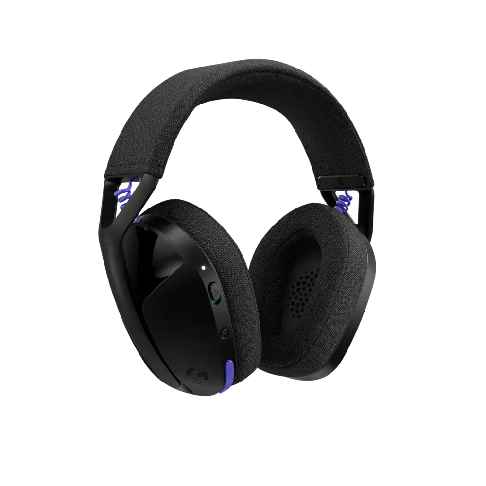 Геймърски безжични слушалки Logitech G321 Lightspeed, Микрофон, Черни