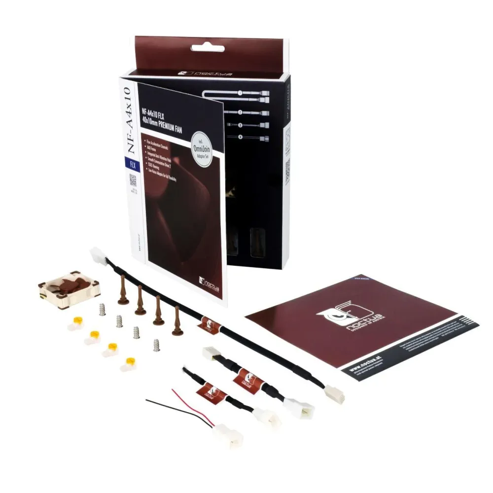 Вентилатор Noctua NF-A4x10 FLX, 12V, 40mm Вентилатор Noctua NF-A4x10 FLX, 12V, 40mm