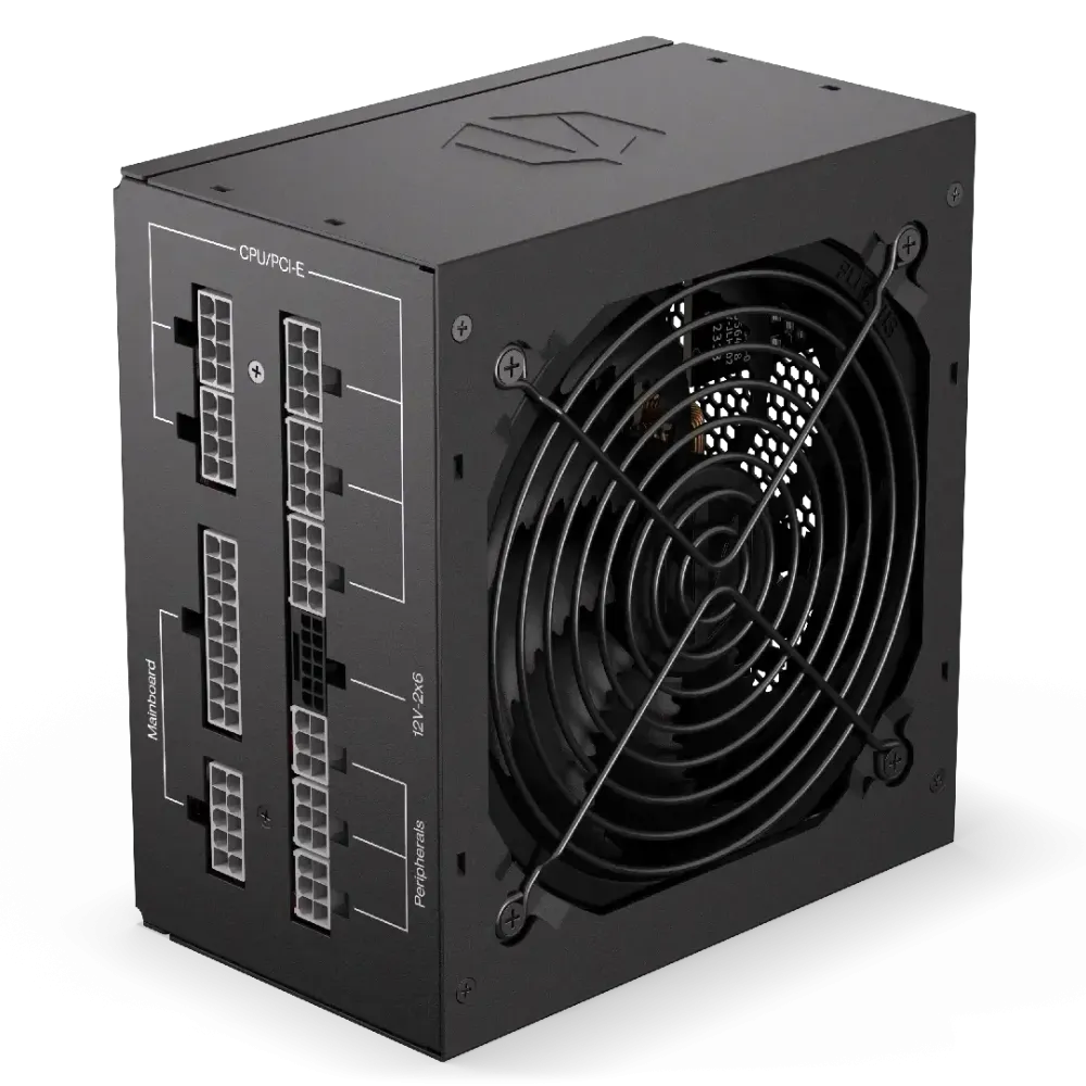 Захранващ блок Endorfy Supremo FM6 1000W 80+ Gold, PCIe 5.1 - Fully Modular