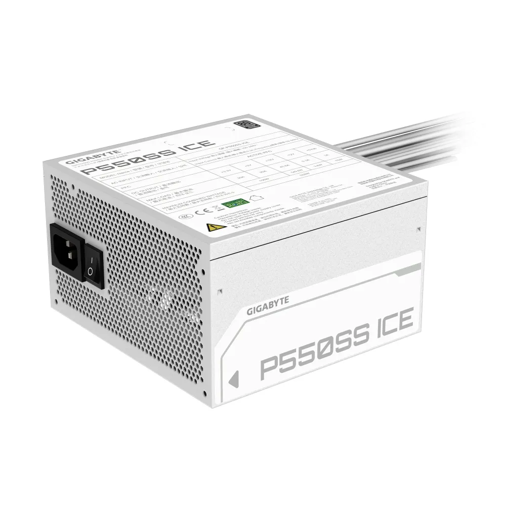 Захранващ блок Gigabyte P550SS ICE 550W 80+ Silver Захранващ блок Gigabyte P550SS ICE 550W 80+ Silver