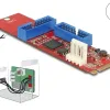 Адаптер Delock, M.2 Key B+M мъжко към 2 x USB 5 Gbps Pin Header Адаптер Delock, M.2 Key B+M мъжко към 2 x USB 5 Gbps Pin Header