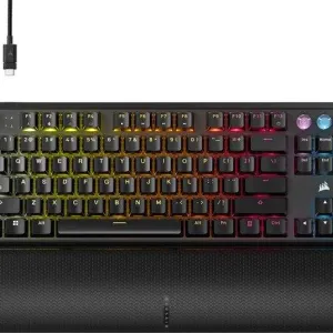 Геймърскa механична клавиатура Corsair K70 PRO TKL RGB, MGX Hyperdrive магнитни суитчове