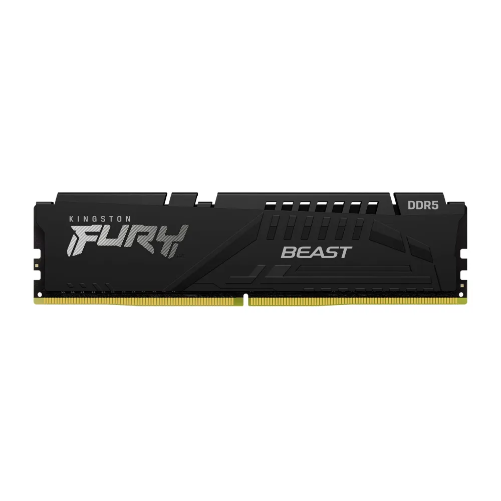 Памет Kingston FURY Beast Black 32GB(2x16GB) DDR5 - KF560C30BBEK2-32