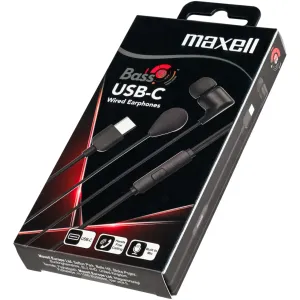 Слушалки  MAXELL тапи EB10  BASS 13  USB-C