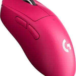 Геймърска безжична мишка Logitech G Pro X Superlight 2 Dex - Pink Геймърска безжична мишка Logitech G Pro X Superlight 2 Dex - Pink