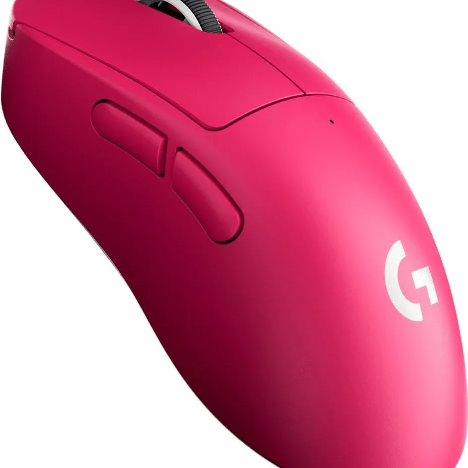 Геймърска безжична мишка Logitech G Pro X Superlight 2 Dex - Pink Геймърска безжична мишка Logitech G Pro X Superlight 2 Dex - Pink