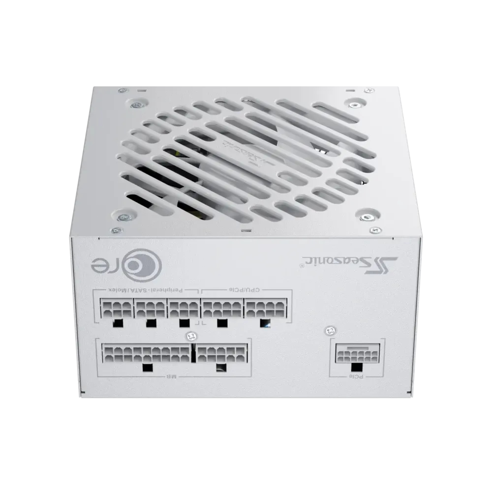 Захранващ блок Seasonic CORE GX White 750W 80+ Gold, Fully Modular, ATX 3.1, PCIe 5.1 Захранващ блок Seasonic CORE GX White 750W 80+ Gold, Fully Modular, ATX 3.1, PCIe 5.1