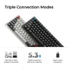 Безжична механичка клавиатура Keychron Q6 Ultra 8K Black - Silk POM Switch Brown Безжична механичка клавиатура Keychron Q6 Ultra 8K Black - Silk POM Switch Brown