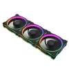 Комплект Вентилатори 3в1 ASUS PRIME MR120 ARGB Reverse Black Edition
