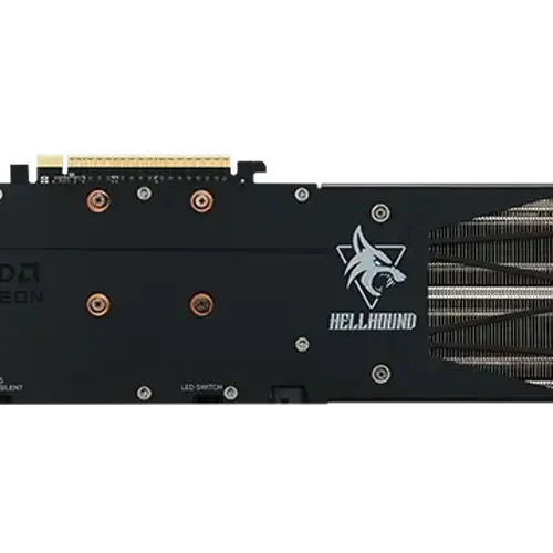 Видео карта PowerColor RADEON RX 9060 XT Hellhound OC 16GB GDDR6