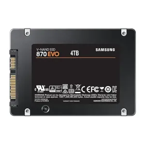 SSD SAMSUNG 870 EVO SATA 2.5”, 4TB, SATA 6 Gb/s, MZ-77E4T0B/EU