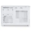 Кутия Lian Li DAN A3-mATX Wood Edition White, Tempered Glass, Micro Tower