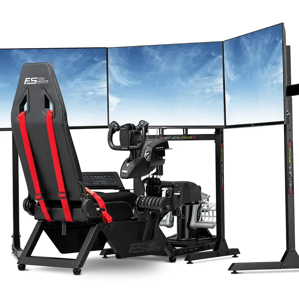 Геймърски стол Next Level Racing Flight Simulator