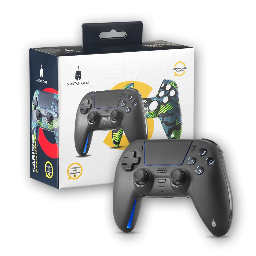 Безжичен геймпад Spartan Gear Sarissa за PC/PS4/PS5/Switch Безжичен геймпад Spartan Gear Sarissa за PC/PS4/PS5/Switch