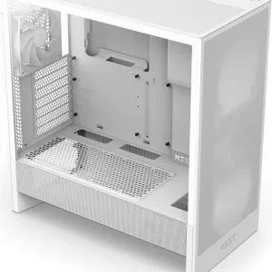 Кутия NZXT H5 Flow 2024 White, Mid-Tower