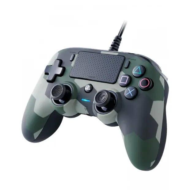 Жичен геймпад Nacon Wired Compact Controller Camo Green, Зелен Жичен геймпад Nacon Wired Compact Controller Camo Green, Зелен
