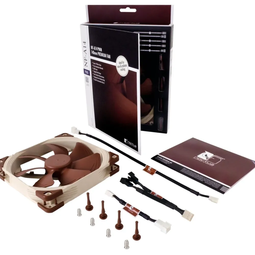 Вентилатор Noctua NF-A14 PWM, 140mm