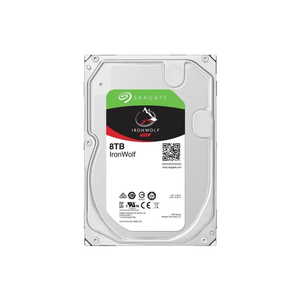 Хард диск SEAGATE IronWolf ST8000VN004, 8TB, 256MB Cache, SATA 6.0Gb/s Хард диск SEAGATE IronWolf ST8000VN004, 8TB, 256MB Cache, SATA 6.0Gb/s