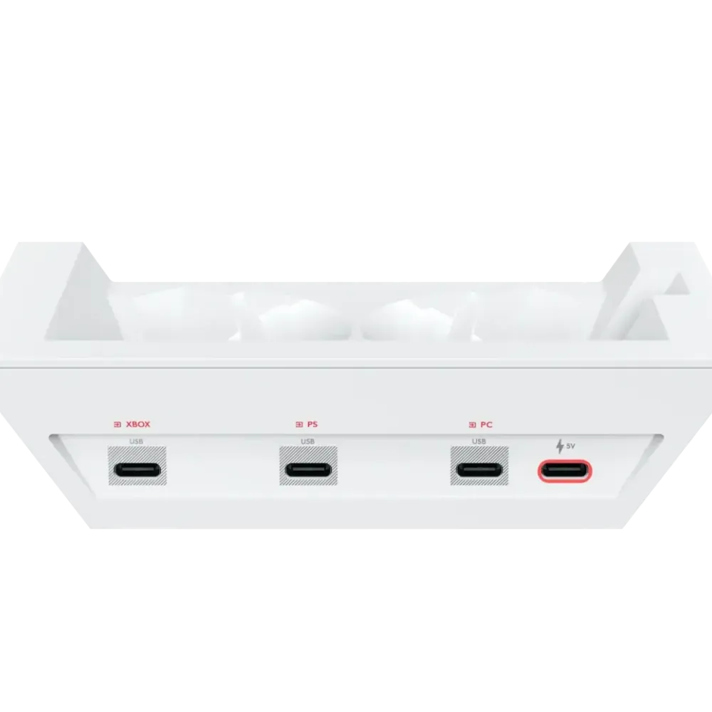 Logitech Astro A50 Lightspeed безжични слушалки с докинг станция, Бели