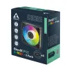 Комплект вентилатори ARCTIC BioniX P12 A-RGB PWM 120mm Daisy Chain - Черен