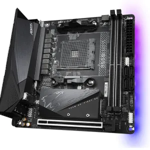 Дънна платка GIGABYTE B550I AORUS PRO AX, Socket AM4 Дънна платка GIGABYTE B550I AORUS PRO AX, Socket AM4