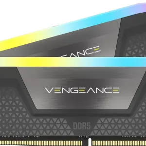 Памет Corsair Vengeance Gray RGB DDR5 64GB (2x32GB), 5600MHz, AMD EXPO & Intel XMP Памет Corsair Vengeance Gray RGB DDR5 64GB (2x32GB), 5600MHz, AMD EXPO & Intel XMP