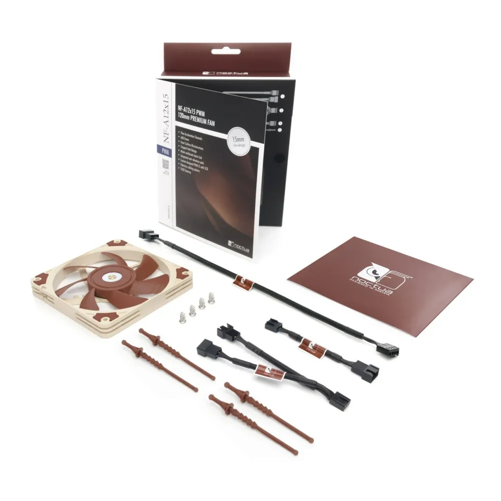 Вентилатор Noctua NF-A12x15 PWM, 120 mm Вентилатор Noctua NF-A12x15 PWM, 120 mm