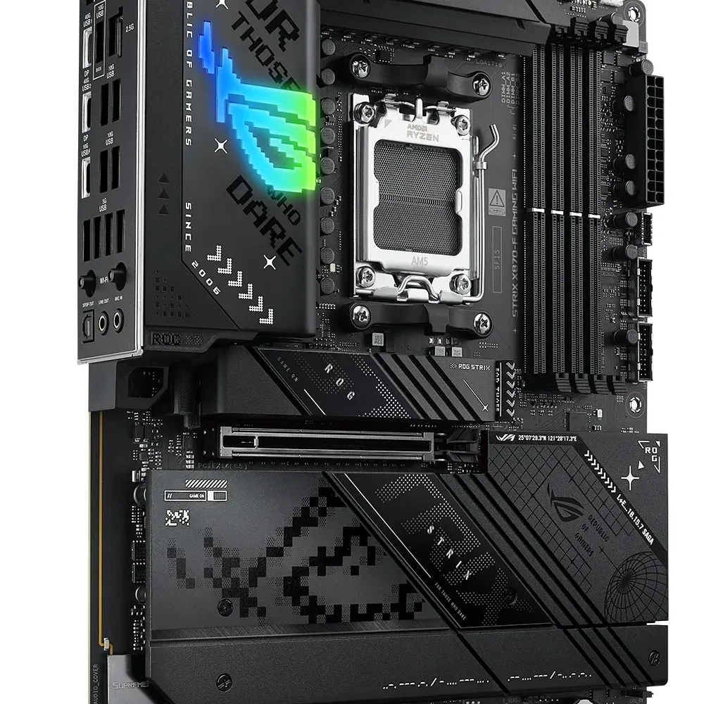 Дънна платка ASUS ROG STRIX X870-F GAMING WIFI AM5 DDR5