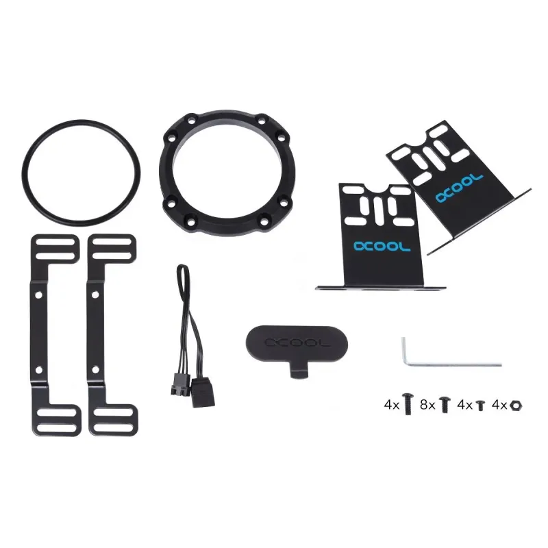 Резервоар Alphacool Eisbecher Aurora, D5 Acetal/Glas, 150mm Резервоар Alphacool Eisbecher Aurora, D5 Acetal/Glas, 150mm