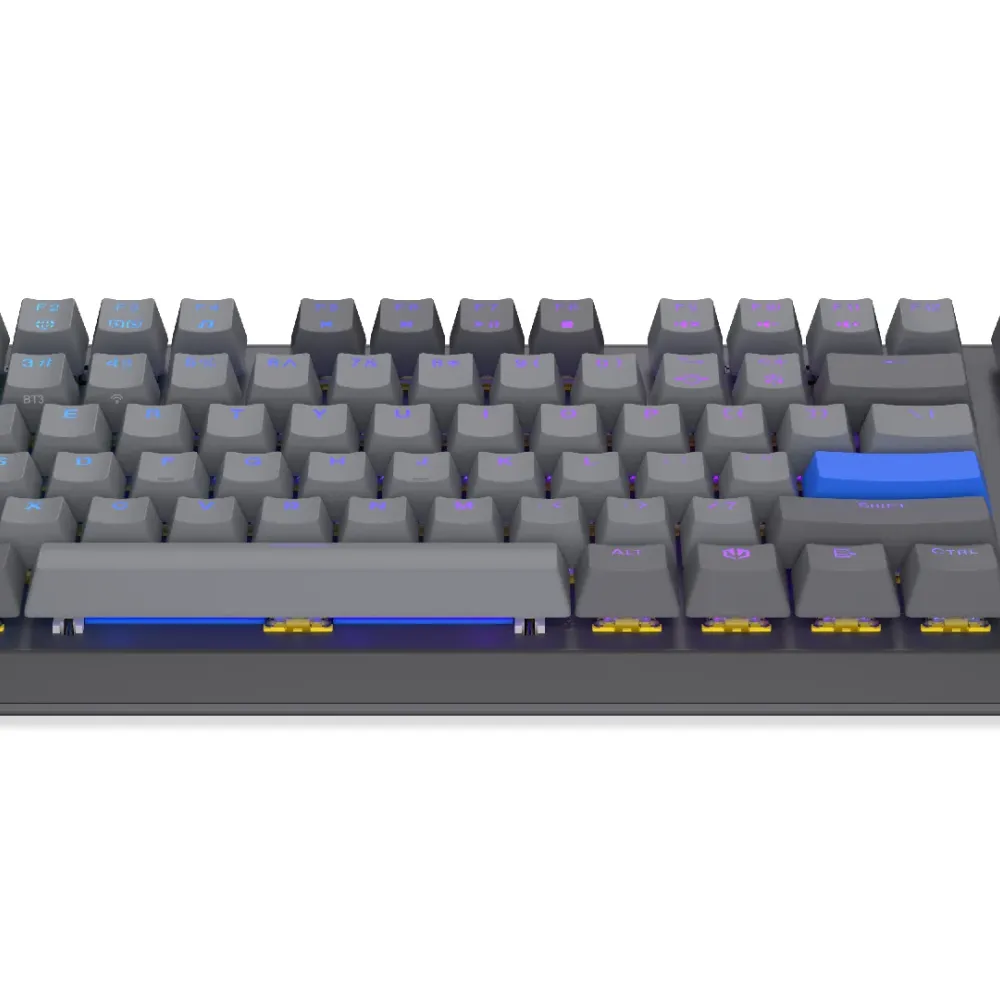 Endorfy механична клавиатура Thock Wireless V2 TKL, PBT, Endorfy Yellow switch, US Layout